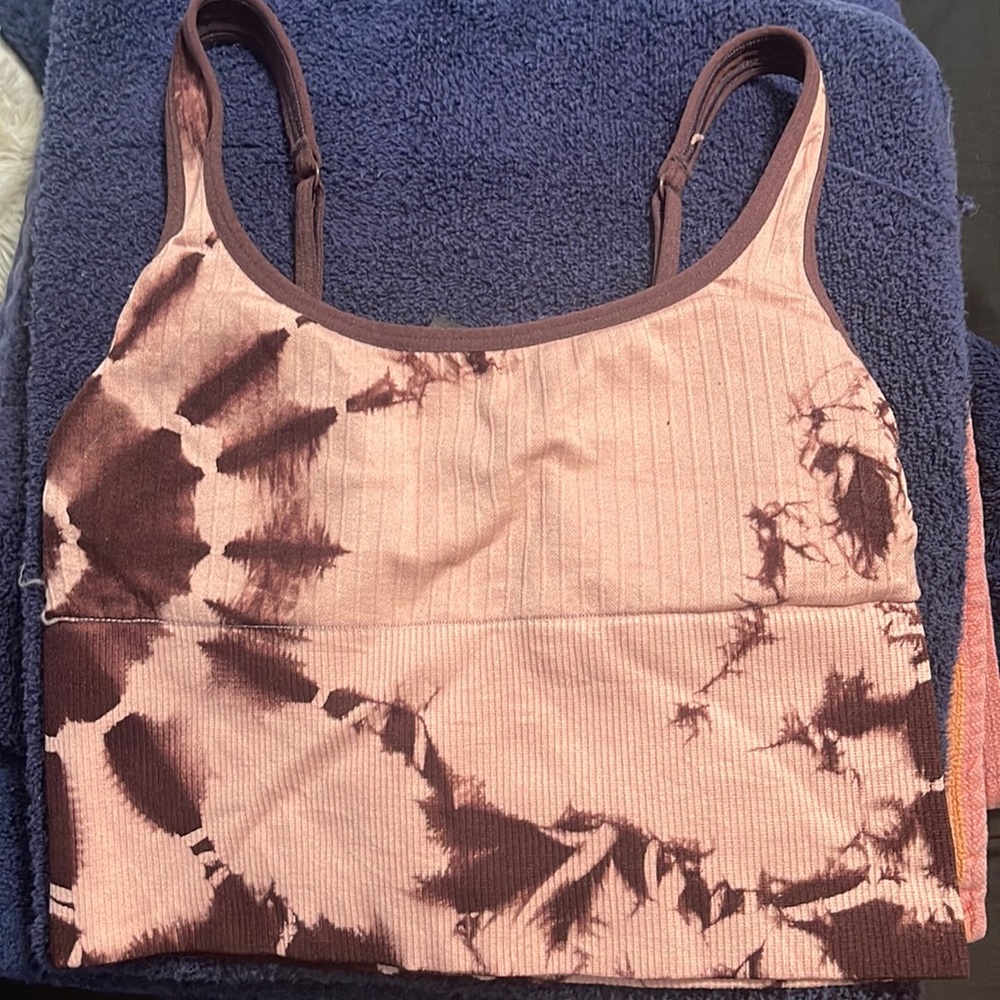 PINK seamless sports bra